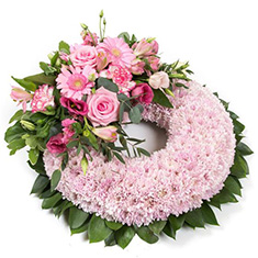 Classic Wreath pink